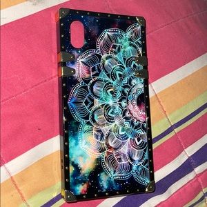 Squared iPhone XR mandala case